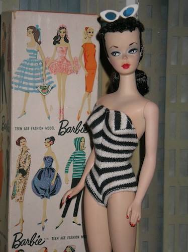 when was the first barbie doll